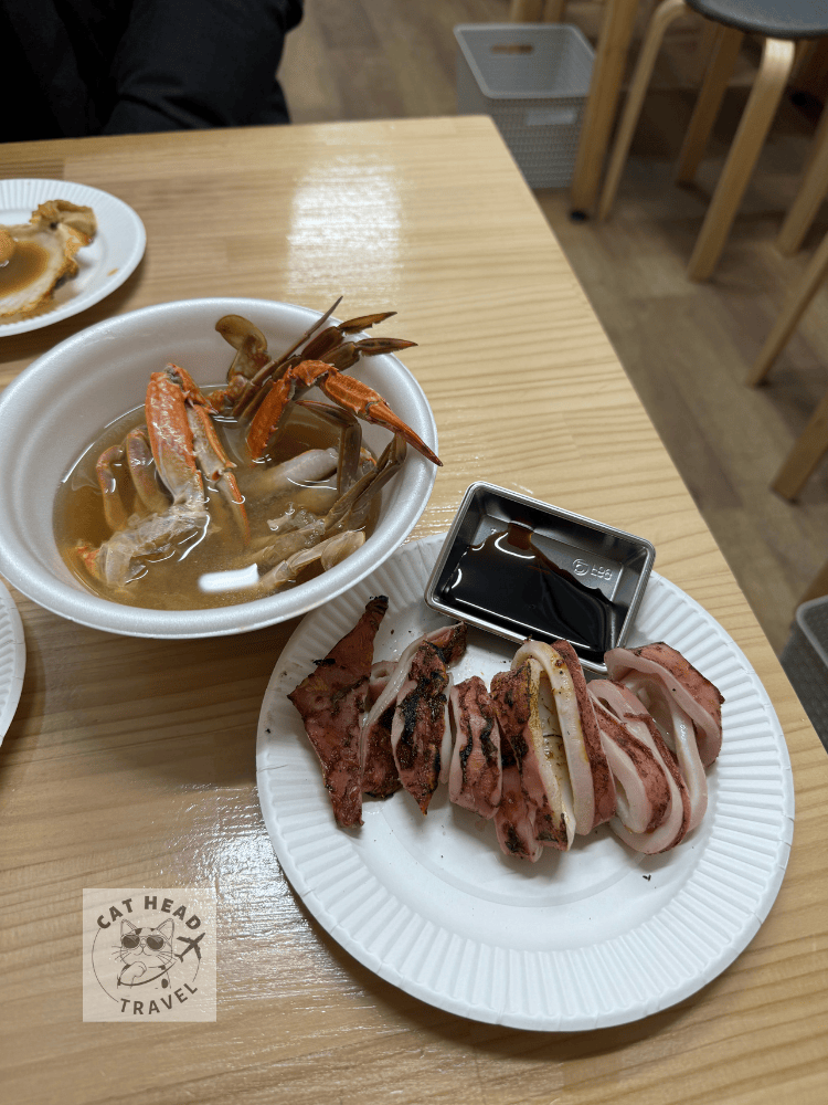 築地 KOURAGUMI TSUKIJI 越前かに職人甲羅組 烤海鮮