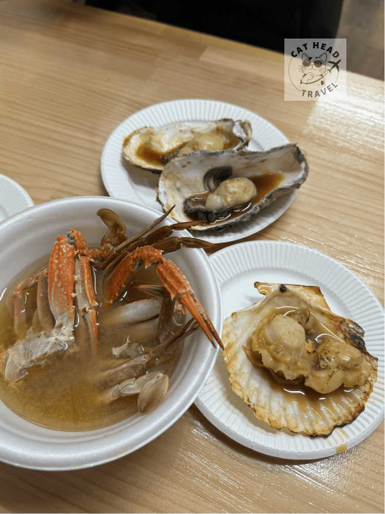 築地 KOURAGUMI TSUKIJI 越前かに職人甲羅組 烤海鮮