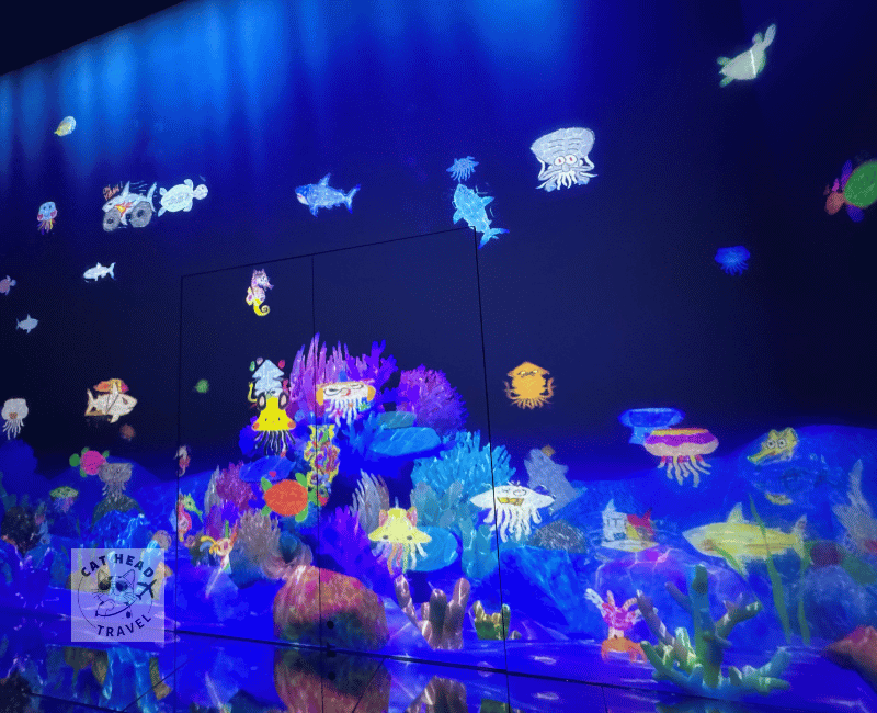 麻布台之丘teamLab Borderless -共創！未來園 Sketch Ocean