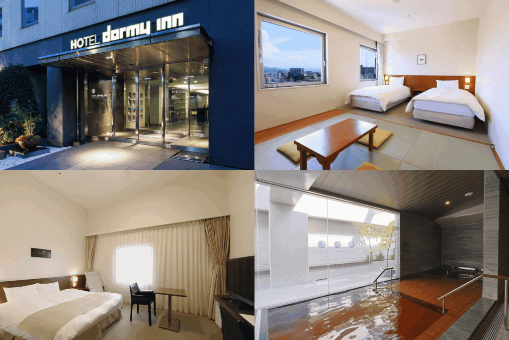 Dormy Inn酒店 - 金澤天然溫泉 
(Dormy Inn Kanazawa Natural Hot Spring)