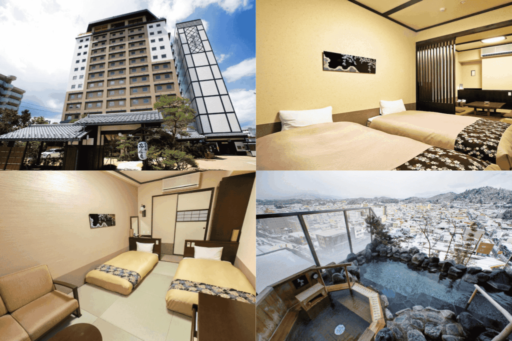 飛驒花里之湯 高山櫻庵 
(Takayama Ouan Hotel)