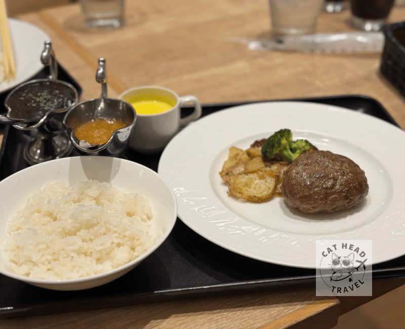 レストラン＆カフェ 東洋軒（三井OUTLET PARK 爵士之夢長島店）國產牛漢堡牛排