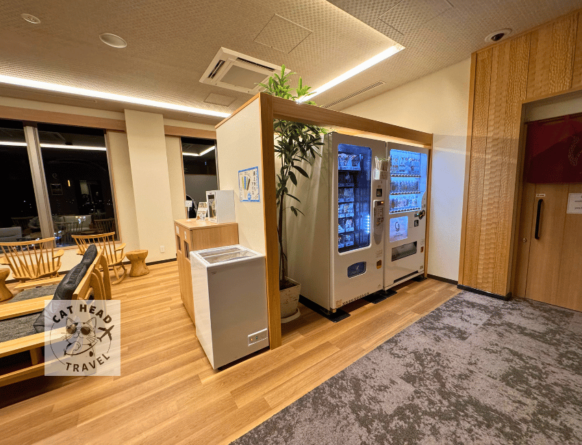 The relaxation area outside the onsen public bath, Hotel and Spa Gift TAKAYAMA 