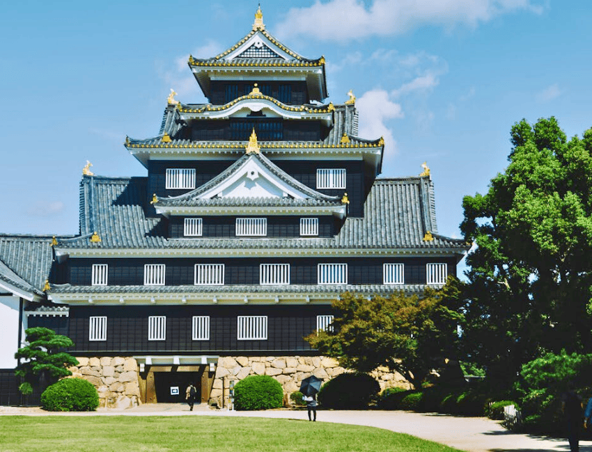 岡山城