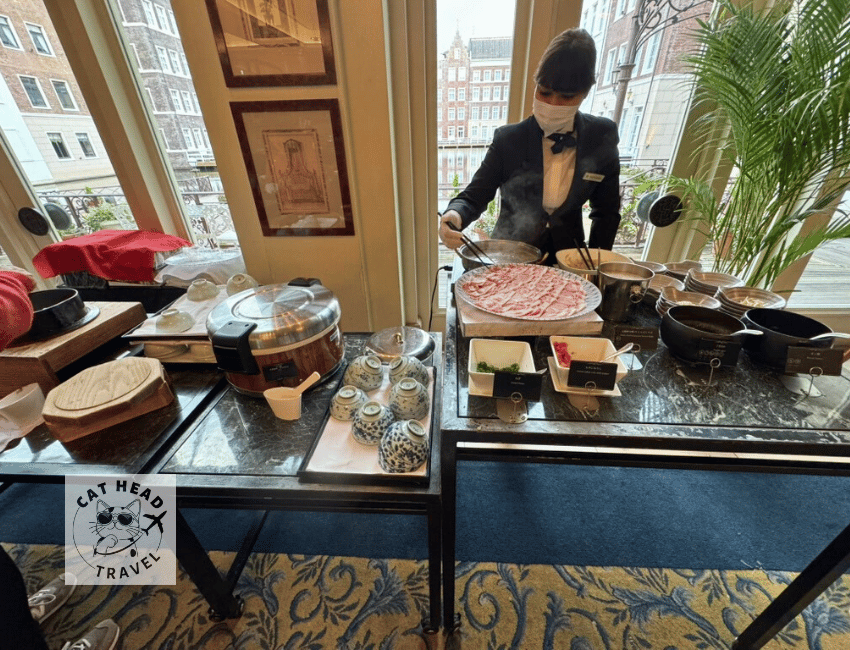 豪斯登堡歐洲酒店Hotel Europe Huis Ten Bosch 自助早餐