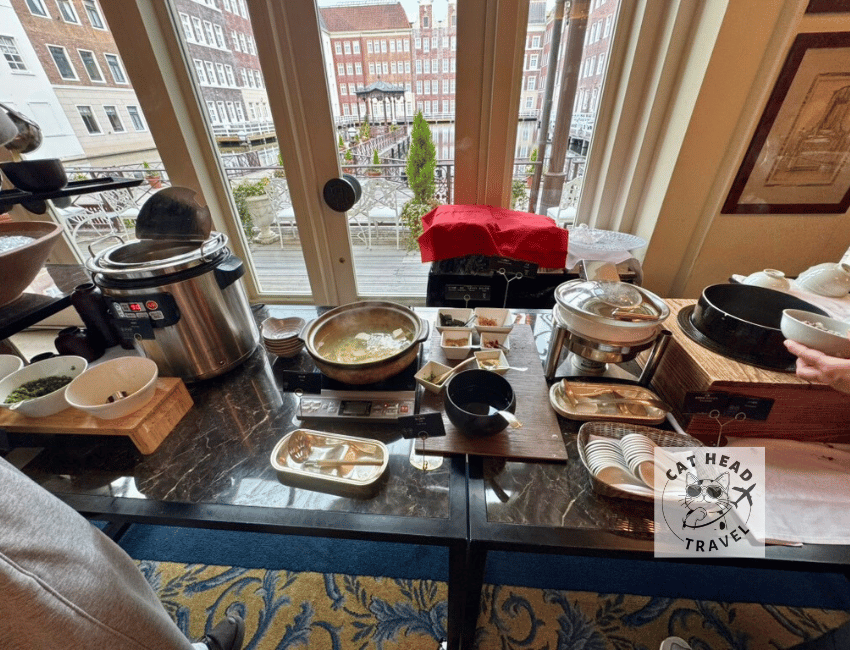 豪斯登堡歐洲酒店Hotel Europe Huis Ten Bosch 自助早餐