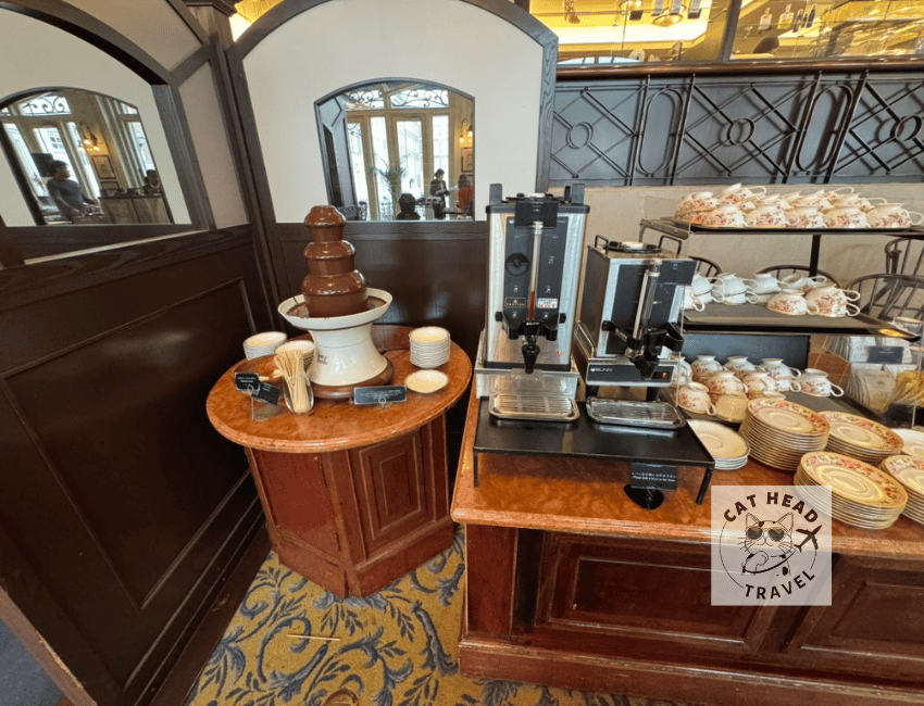 豪斯登堡歐洲酒店Hotel Europe Huis Ten Bosch 自助早餐