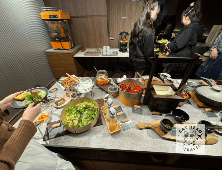 福岡中洲川端東方快捷酒店 Hotel Oriental Express Fukuoka Nakasu Kawabata 自助早餐