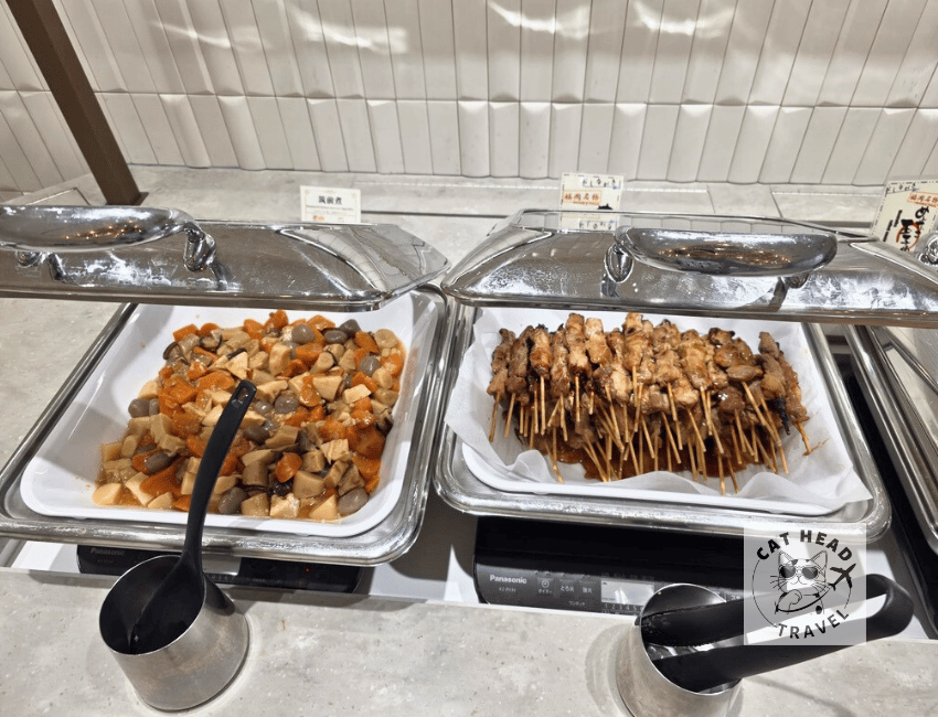 Buffet Area, Lounge Fukuoka (Fukuoka Airport Lounge)