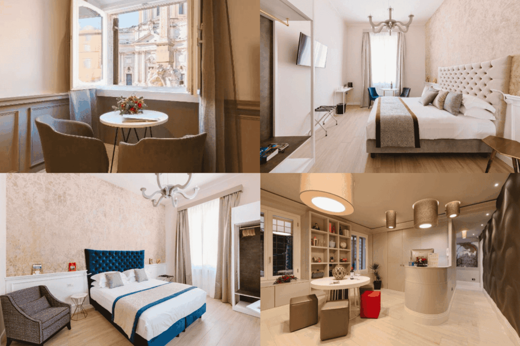 納沃納雷亞西爾維婭豪華旅館
Rhea Silvia Luxury Navona