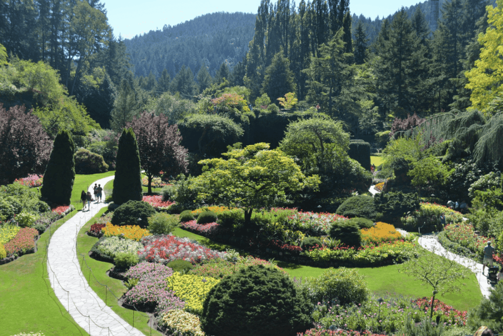 布查特花園 Butchart Gardens
