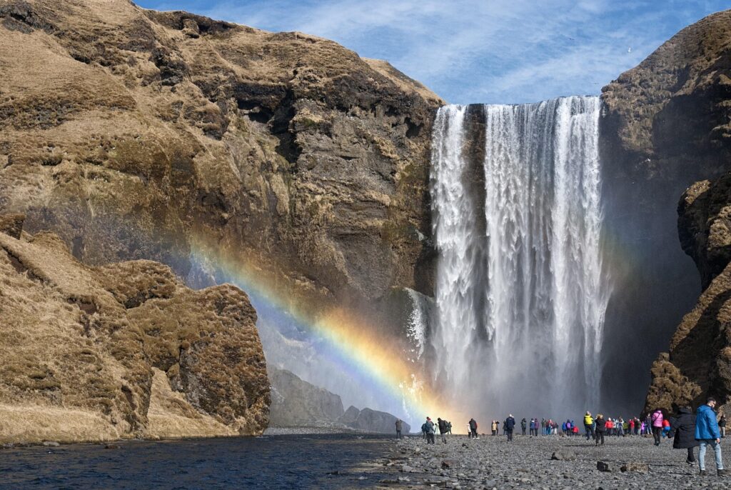 斯科加瀑布 Skógafoss