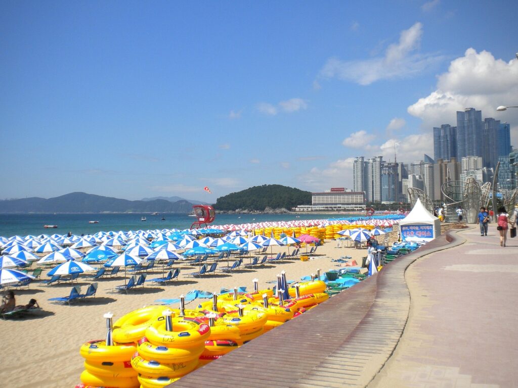 海雲台海水浴場 Haeundae Beach