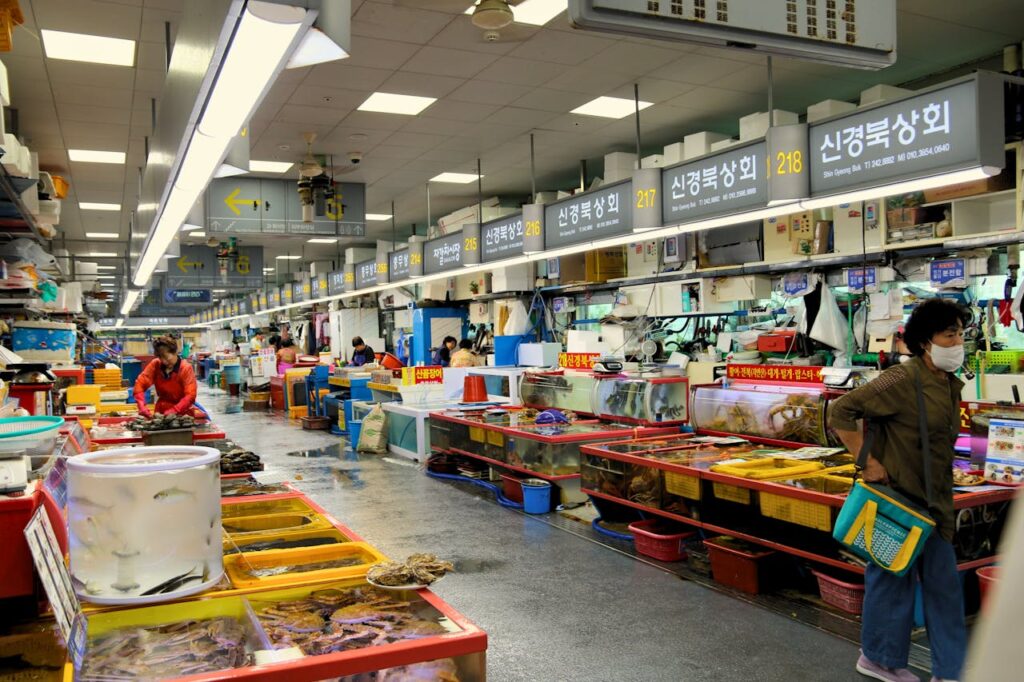 札嘎其市場 Jagalchi Market
