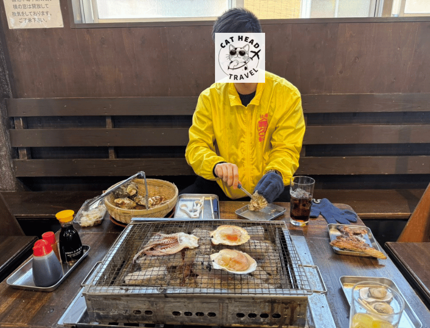 岐志漁港 牡蠣小屋
