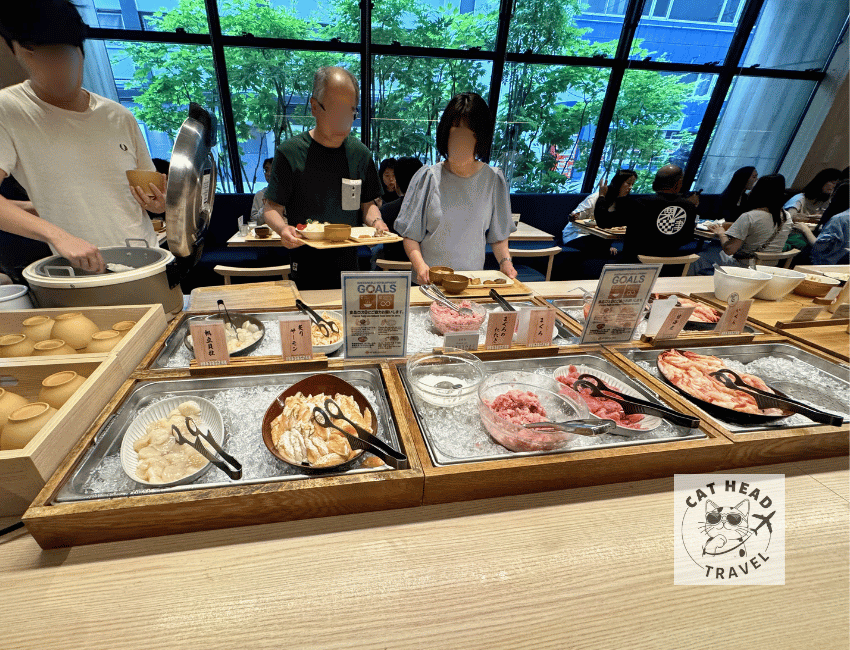 船舶花園薄野酒店 早餐