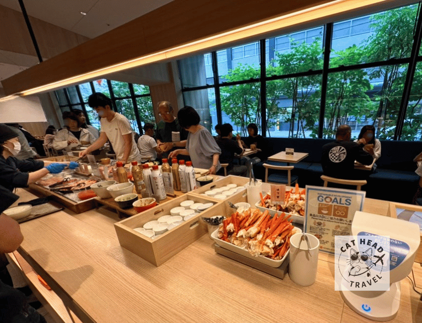 船舶花園薄野酒店 早餐