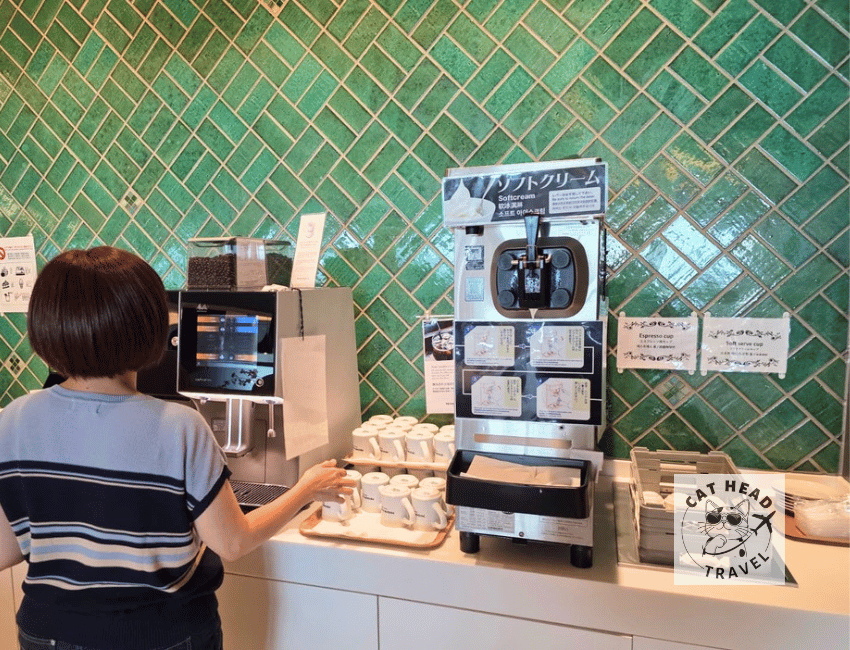 新千歲機場貴賓室 Royal Lounge 冰淇淋