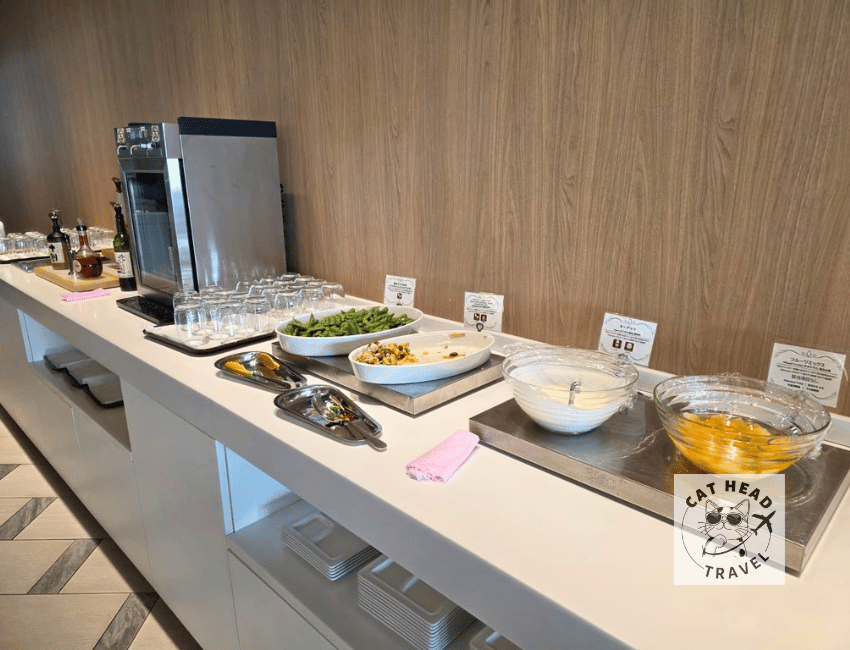 新千歲機場貴賓室 Royal Lounge 食物