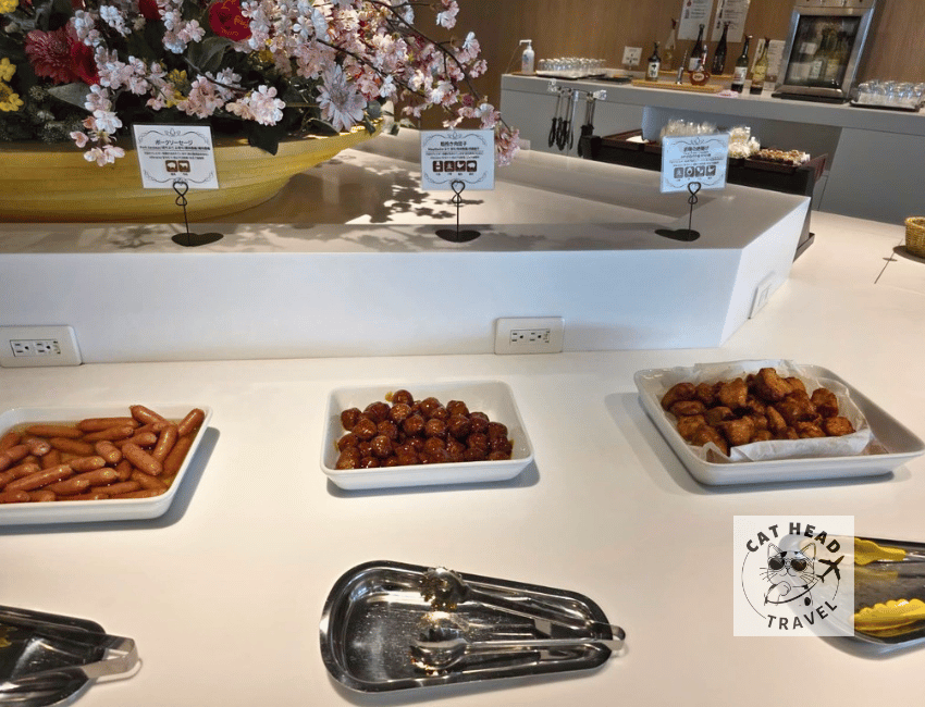 新千歲機場貴賓室 Royal Lounge 食物