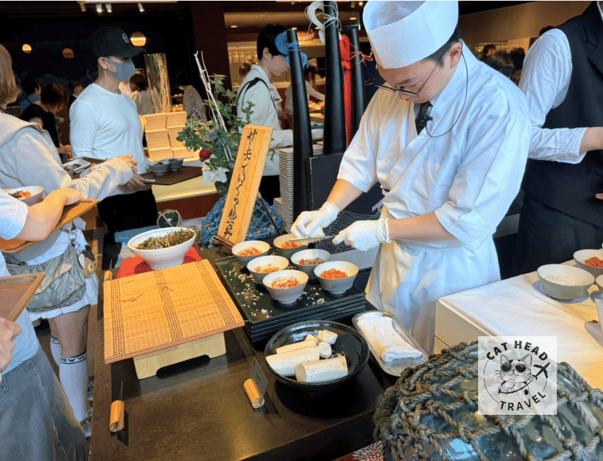 Breakfast at Buffet Dining hal