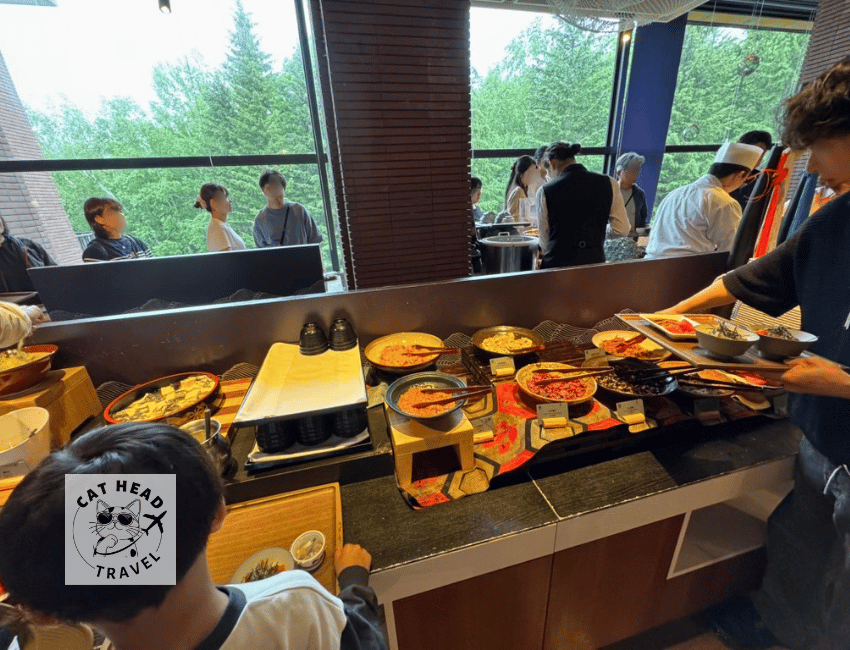 Breakfast at Buffet Dining hal