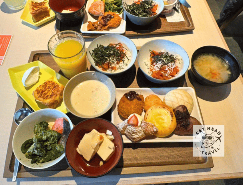 Buffet Dining hal Breakfast Review