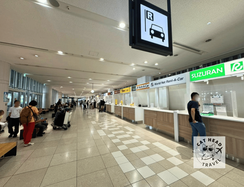 新千歲機場租車櫃檯