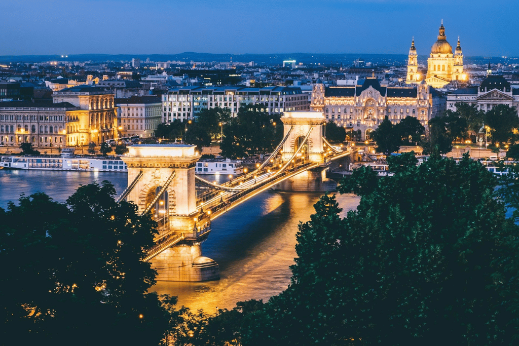 塞切尼鏈橋 Széchenyi Chain Bridge