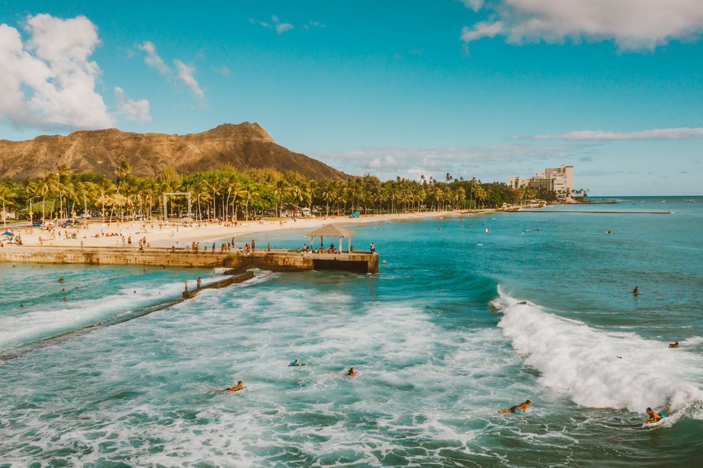 威基基海灘 Waikīkī Beach