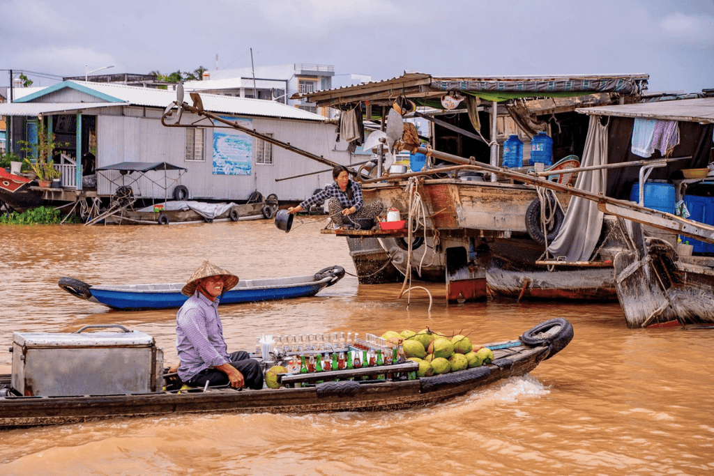 丐冷水上市場 Cai Rang Floating Market