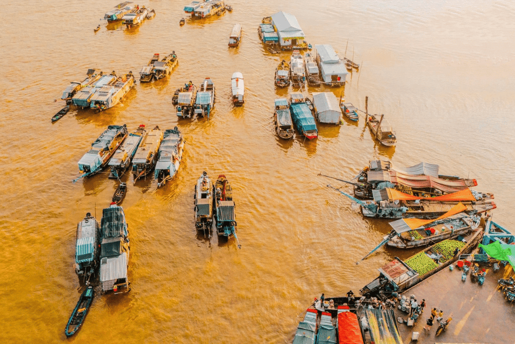 丐冷水上市場 Cai Rang Floating Market