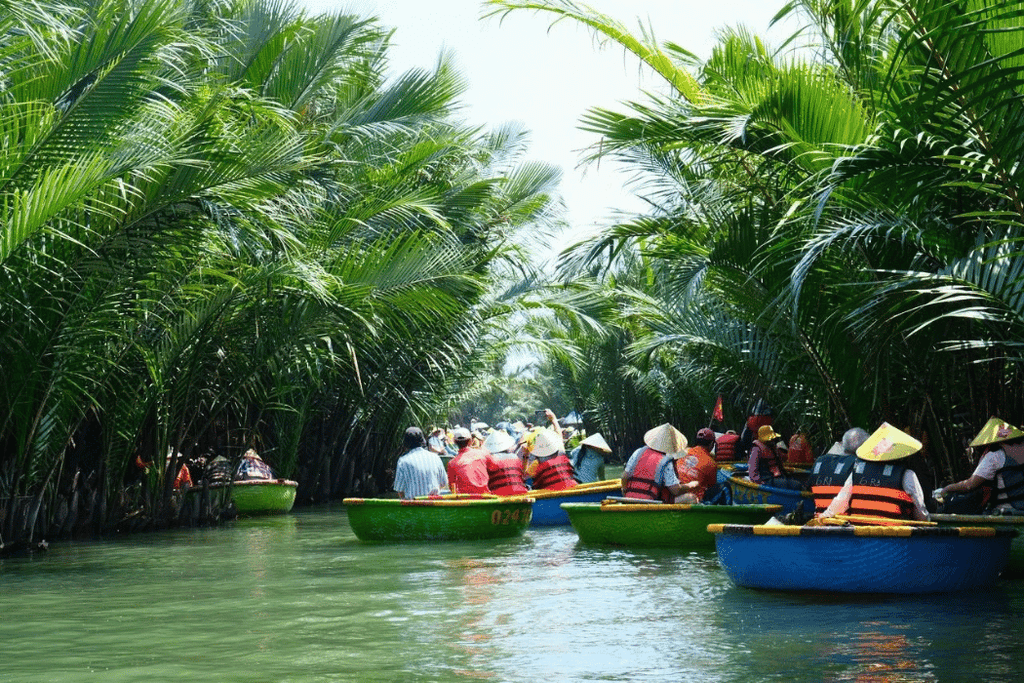 錦清椰林竹籃船 Cam Thanh Coconut Village Basket Boat Ride