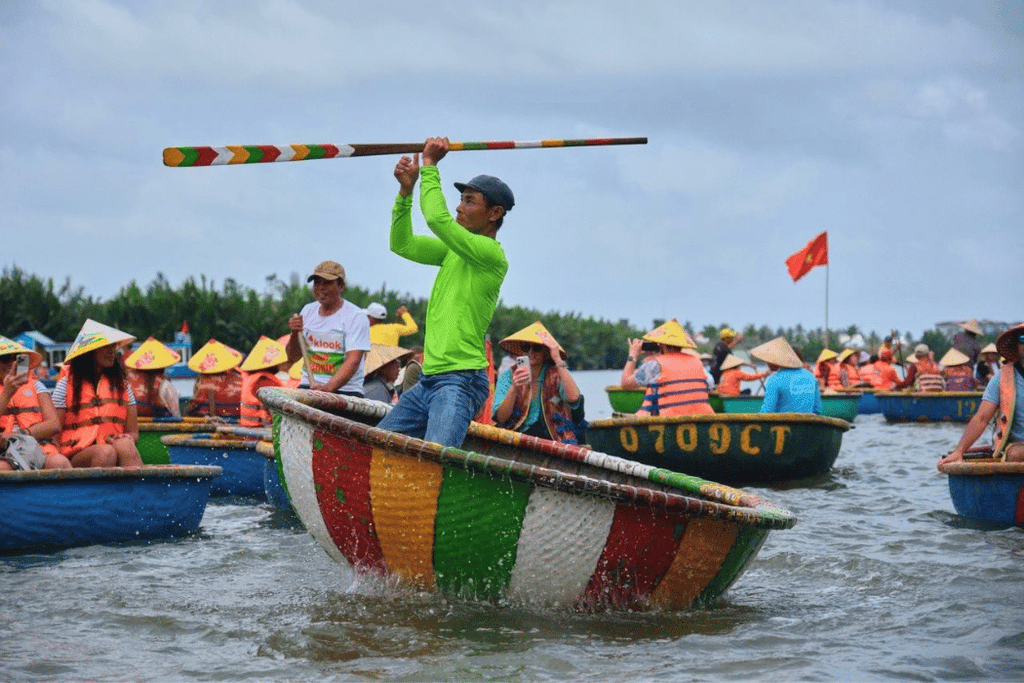 錦清椰林竹籃船 Cam Thanh Coconut Village Basket Boat Ride