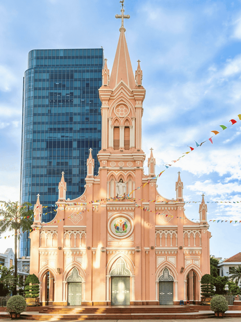 峴港大教堂（粉紅教堂）Da Nang Cathedral